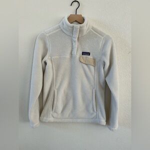 Patagonia Cream Fleece Pullover
